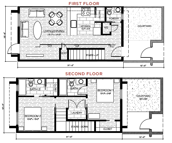 Arlen Oasis Apartments Floorplan 1
